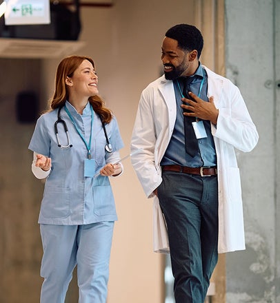 Doctor and Nurse Practitioner